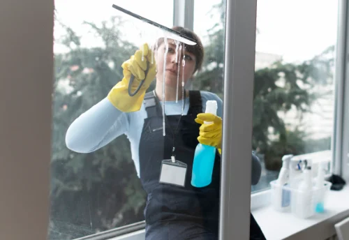 Nettoyage de vitres intérieures et extérieures à Faucon